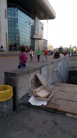 Реки отходов и вооруженные боевики: чем встречает Киев гостей «Евровидения» (ФОТОРЕПОРТАЖ)