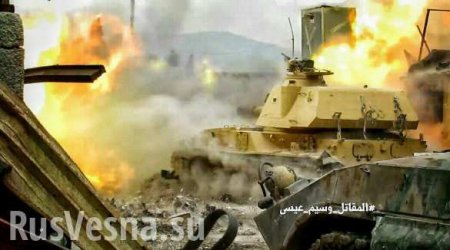 СРОЧНО: Победа в котле под Дамаском — Армия Сирии освободила г. Кабун (ФОТО)