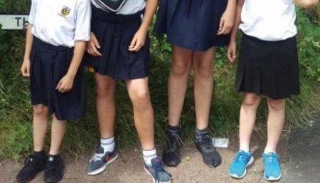 В английской школе собрались ввести юбки для мальчиков