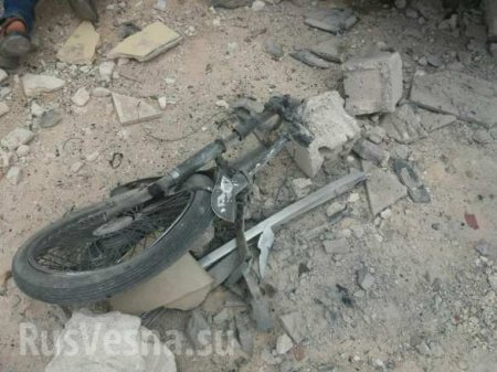 Бойня в Идлибе: Смертники взорвали базу «Ахрар аш-Шам» сотнями кг взрывчатки, убив и ранив десятки боевиков (ФОТО 18+)