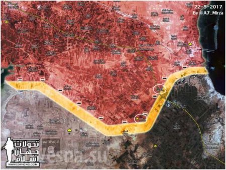 «Tiger Force» supported by Russian Air Force liberate Eastern Aleppo advancing to Raqqa border (MAP)