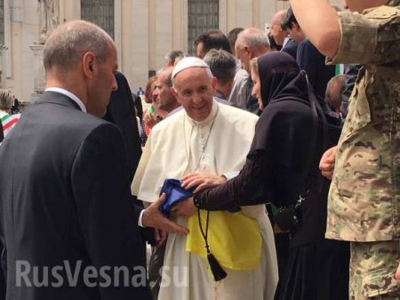 Папа римский встретился с «атошниками» в Ватикане (ФОТО, ВИДЕО)