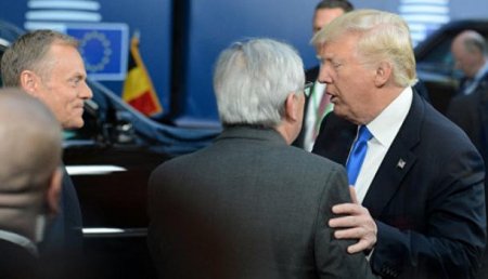 СМИ: Трамп на встрече с лидерами ЕС пожаловался на «очень-очень плохих» немцев