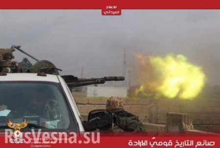 Армия Сирии сбила 7 беспилотников спецназа США (ВИДЕО)