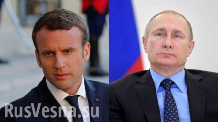 Во Франции началась встреча Путина и Макрона (ВИДЕО)