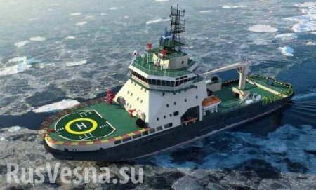 ВМФ России пополнится ледоколом «Илья Муромец»