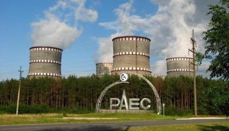 Ровенская АЭС отключила третий блок из-за срабатывания защиты