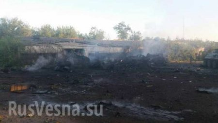 «Всё выгорело!» — позиции 28-й мехбригады ВСУ уничтожены (ФОТО)