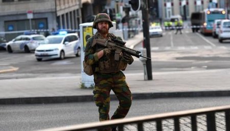 В Брюсселе нейтрализован мужчина с поясом смертника