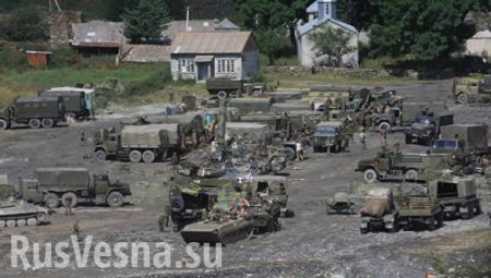 Российскую военную базу в Южной Осетии подняли по тревоге