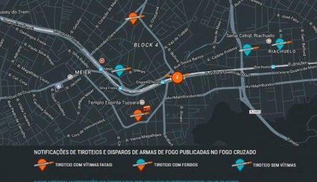 Всё для вашего удобства: Где стреляют в Рио-де-Жанейро теперь можно узнать через мобильное приложение