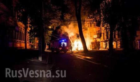Пиццерия карателей «Pizza Veterano» сгорела в Днепропетровске (ФОТО, ВИДЕО)