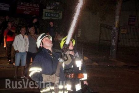 Пиццерия карателей «Pizza Veterano» сгорела в Днепропетровске (ФОТО, ВИДЕО)