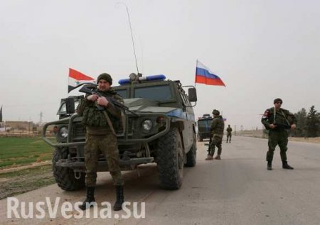 Спецоперация в Сирии: Российская военная колонна прошла под носом у террористов вблизи границы с Израилем (ФОТО)