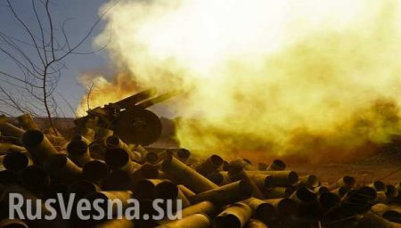 Война глазами врага: Беспилотник снял обстрел Донецка (ВИДЕО)