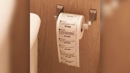 Amazon продает туалетную бумагу с твитами Трампа (ФОТО)
