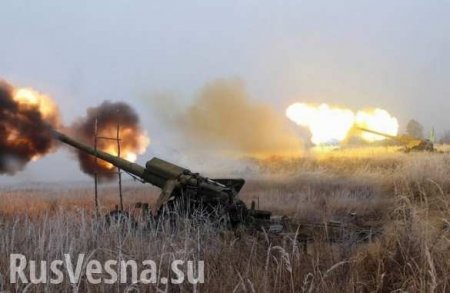ВСУ обстреливают мирный Донбасс из всех видов вооружений