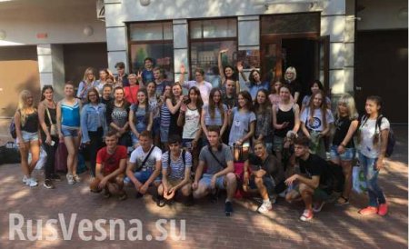 Украинские школьники отправляются в Москву и Санкт-Петербург (ФОТО)