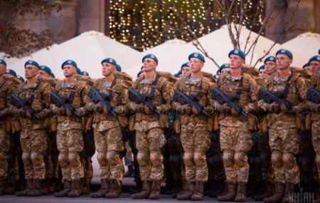 В Киеве прошла репетиция военного парада ко «Дню Независимости Украины» (ФОТО, ВИДЕО)