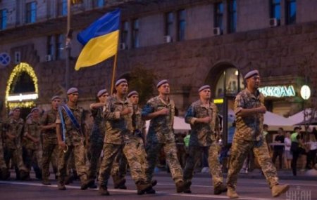 В Киеве прошла репетиция военного парада ко «Дню Независимости Украины» (ФОТО, ВИДЕО)