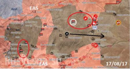 ВАЖНО: Котёл с ИГИЛ разрезан на 2 части, Армия Сирии и ВКС России окружили боевиков в Центральной Сирии (ВИДЕО, КАРТА)