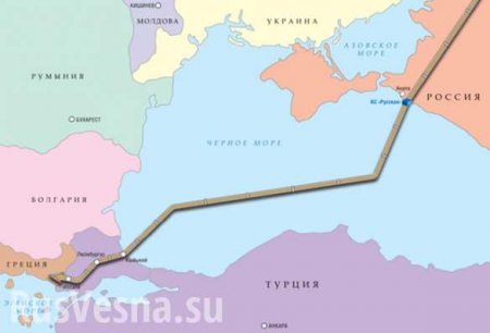 «Газпром» построил 170 км «Турецкого потока» по дну Черного моря