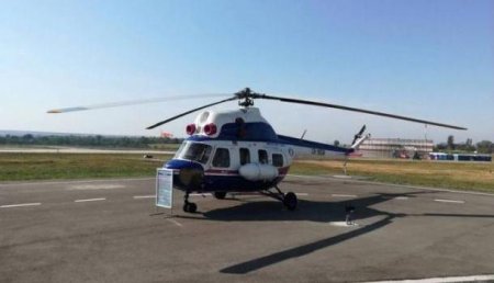 Вся надежда на «Надежду»: В Запорожье показали первый вертолёт украинского производства (ФОТО)