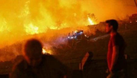 Страшный пожар в Ростове-на-Дону