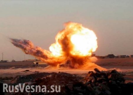 ВКС России устроили ад для ИГИЛ в «акербатском котле», уничтожив сотни боевиков и десятки единиц техники (ВИДЕО)