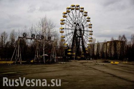 Жуткие кадры: на Чернобыльской АЭС запустили «чертово колесо» (ВИДЕО)