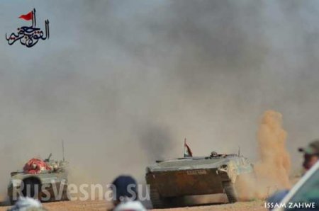 Новая победа: Армии Сирии и Ирака зажали ИГИЛ в тиски у границы двух государств (ВИДЕО, ФОТО 18+)