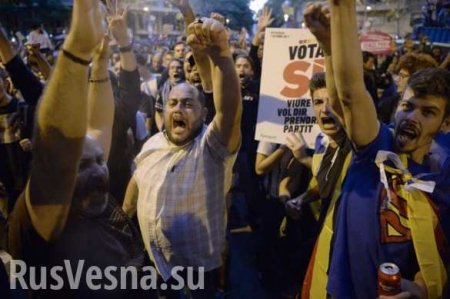 Уличные протесты: Каталония бушует после арестов инициаторов референдума о независимости (ФОТО, ВИДЕО)