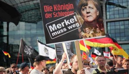 Русские немцы объединились против Меркель и массово поддерживают AFD