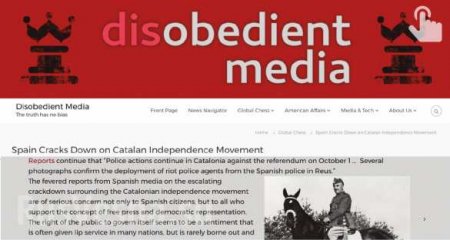 Испанские СМИ заявили, что в каталонском кризисе проглядывается российский след