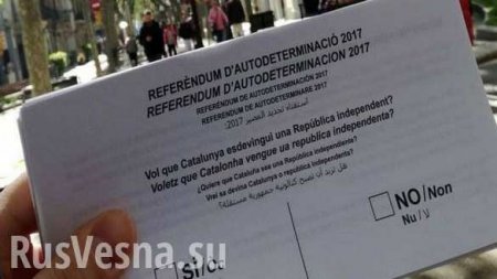 Власти Каталонии заявили, что явка на референдуме уже составила более 50%