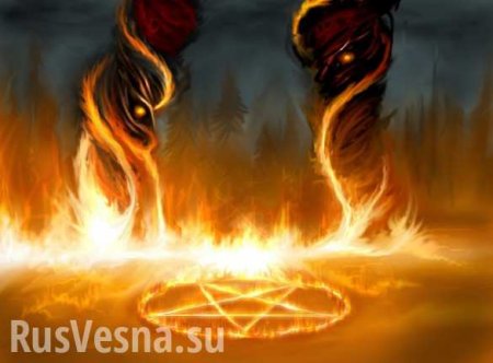 «Око дьявола»: огненное торнадо на западе Европы (ВИДЕО)