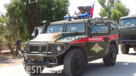 Российские военные спешат на помощь: Конвой Минобороны прибыл в бывший оплот боевиков под Дамаском (ФОТО)