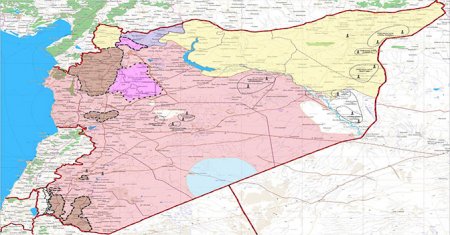 Минобороны России показало карты зон деэскалации конфликта в Сирии