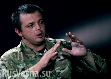 Семенченко призывает строить баррикады под Радой (ВИДЕО)
