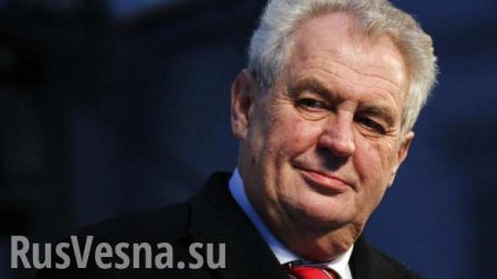 Президент Чехии предложил вручить Нобелевскую премию автору идеи, как вернуть Крым Украине