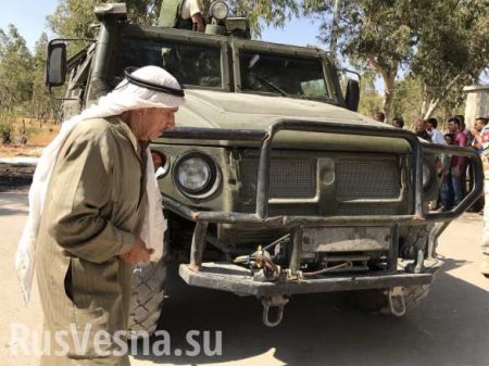 Впервые: Российские военные прибыли на подконтрольную боевикам территорию в Каламуне — репортаж РВ (ФОТО)