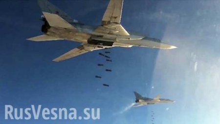 Бомбардировщики ВКС РФ нанесли удар по ИГИЛ в Дейр-эз-Зор (+ВИДЕО)