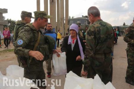 Сирия: Российские военные в провинции Хомс (ФОТО)