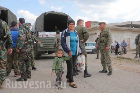 Сирия: Российские военные в провинции Хомс (ФОТО)