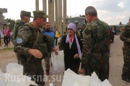 Сирия: Российские военные в провинции Хомс (ФОТО)