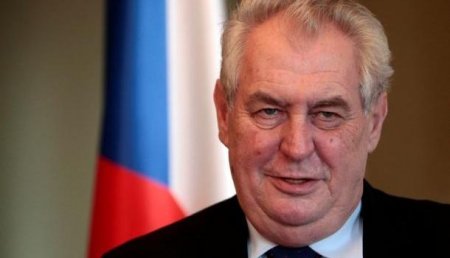 Президент Чехии снова «обрадовал» Киев заявлением по Крыму