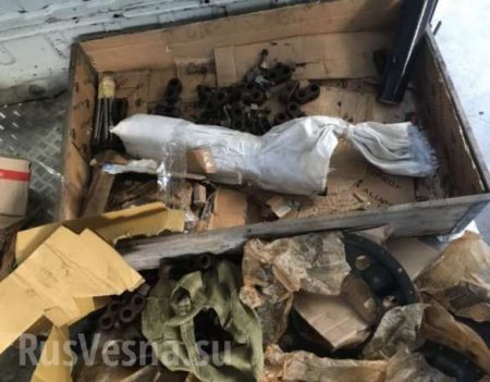 Поляк пытался вывезти из Украины запчасти для бронетехники (ФОТО, ВИДЕО)