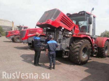 Только вперёд: в ДНР начата сборка тракторов (ВИДЕО)