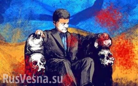 «Развесить вместо новогодних гирлянд на столбах», — боевик «АТО» зовет украинцев свергать Порошенко