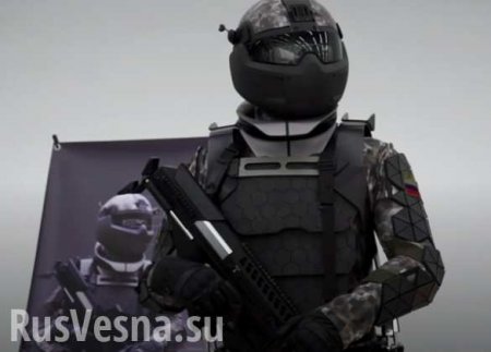 Бойцу в «Ратнике» будут помогать личный робот и беспилотник (ВИДЕО)
